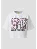 QS T-Shirt in 01D0_weiß