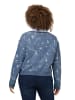 Ulla Popken Sweatshirt in jeansblau