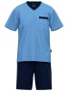 Götzburg Shorty Bray in blau-hell-Allover