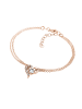 Elli Armband 925 Sterling Silber Herz in Rosegold