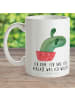 Mr. & Mrs. Panda Kaffeetasse Kaktus Mama mit Spruch in Weiß
