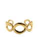 Steel_Art Gliederarmband Damen Eleonora goldfarben in goldfarben