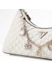 Guess Everlee Schultertasche 28 cm in off white