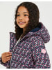 Threadgirls Winterjacke Girls Printed Puffer Jacket Celine in blau-schwarz