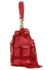 Samantha Look Handtasche echt Leder in rot