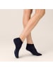 Kunert Sneakersocken Finest Cotton hautsympatisch in Marine