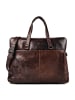 Newport Aktentasche Leder 39 cm Laptopfach coffee