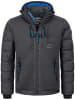 Geographical Norway Winterjacke in Dunkelgrau