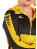 erima Damen Six Wings Trainingsjacke mit Kapuze in gelb/schwarz