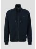 s.Oliver Sweatshirt Jacke langarm in Blau