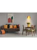 Osram Decor Corolle Pendelleuchte E27 Orange Metall Glas