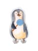 Mr. & Mrs. Panda Plüschkissen Pinguin Lolli ohne Spruch in Weiß