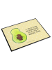 Mr. & Mrs. Panda Schreibunterlage Avocado Kern mit Spruch in Gelb Pastell