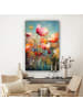 MuchoWow Leinwand bilder Bunte Blumen (BxH)
