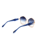 Ana Hickmann Sonnenbrille Geometrisch Gold