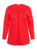 KAFFE curve Strickjacke KCfarsia Regular fit in Poppy Red