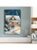 MuchoWow Leinwand Bilder Smaragdgrün