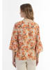 Usha Bluse in Orange Hellgelb