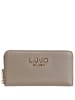 Liu Jo Caliwen XL Zip Around - Geldbörse 12cc 19 cm (anthrazit met.) in desert taupe