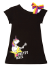 Denokids Kleid Unicorn in Black