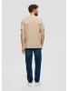 s.Oliver T-Shirt kurzarm in Beige