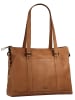 Sansibar Shopper echt Leder in cognac
