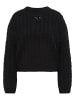 faina Damen Strickpullover in Schwarz