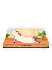 Mr. & Mrs. Panda Magnet Einhorn Yoga Design ohne Spruch in Weiß