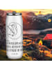 Mr. & Mrs. Panda Getränkedosen Trinkflasche Pinguin Mond mit Spruch in Weiß