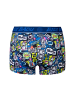 BIDI BADU Max Basic Boxer Short - comic in blau