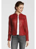 7eleven Lederjacke RUBY in RED