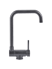 Beliani Küchenarmatur JUNTUMA in Silber - (W) 23 x (H) 33 x (L) 5 cm