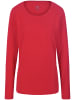 Basler Langarmshirt Cotton in rot