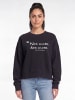 wat? Apparel Sweatshirt Was muss das muss in Schwarz