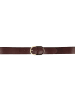 b.belt Gürtel Leder in dunkelbraun