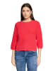CARTOON Strickpullover mit Rundhalsausschnitt in Rot