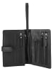 Bodenschatz Handgelenk Tasche echt Leder in schwarz