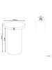 Beliani Beistelltisch CAMPTI in Weiß - (W) 30 x (H) 40 x (L) 30 cm