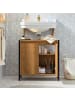 SoBuy Unterschrank in Hellbraun - (W) 30 x (H) 60 x (L) 60 cm