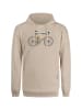 GreenBomb Hoodie Bike Knut in Kaffee Latte
