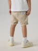 name it Shorts 2er-Set elastischer Bund in Hellgrau