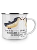 Mr. & Mrs. Panda Camping Emaille Tasse 1. Hochzeitstag Papierhoc... in Transparent