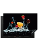 KitchenYeah Induktionskochfeld-Abdeckung Orange