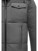 Humy Winterjacke mit Fleecefutter in Dunkelgrau