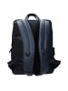Piquadro Blau Leder Rucksack
