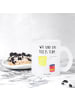 Mr. & Mrs. Panda Glas Toast Marmelade mit Spruch in Transparent