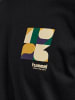 Hummel T-Shirt Hmlregular Erwachsene in BLACK/BLACK