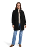Betty Barclay Wollmantel mit Strickdetails in Schwarz