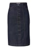 KOROSHI Jeans-Midirock in blau