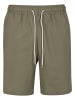 Urban Classics Urban Classics Herren Basic Seersucker Shorts in paleolive